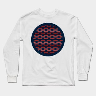 Red n blue dash dash Long Sleeve T-Shirt